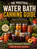 The Practical Water Bath Canning Guide: Beginner-Friendly Canning Recipes for Jams, Jellies, Pickles, Fruits, Vegetables, Sauces, Pantry Staples, and Homemade Food Preservation(Spiral Bound, Full Color Edition)
