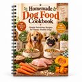 Homemade Dog Food Cookbook: Simple Everyday Recipes for Dogs, Wholesome Meals with Chicken, Vegetables, Oats and More(Spiral Bound)