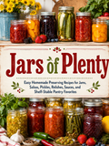 Jars of Plenty: Easy Homemade Preserving Recipes for Jams, Salsas, Pickles, Relishes, Sauces, and Shelf-Stable Pantry Favorites (Spiral Bound)