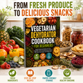 Vegetarian Dehydrator Cookbook For Beginners: Simple Homemade Recipes For Fruits, Vegetables, Herbs, And Plant-Based Snacks With Easy Preservation And Storage Tips (Spiral Bound)