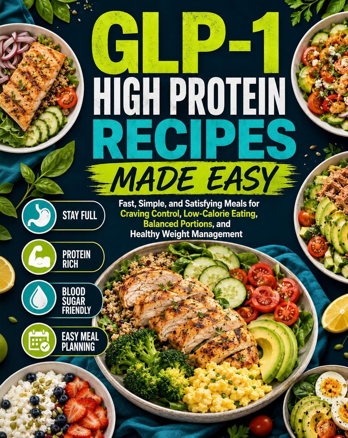 Fast, Simple, and Satisfying Meals for Craving Control, Low-Calorie Eating, Balanced Portions, and Healthy Weight Management  (Spiral Bound, Full Color Edition)