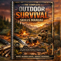 Complete Outdoor Survival Skills Manual-101 Bushcraft And Survival Techniques, Fire Making, Navigation, Foraging And Camping Guide For Emergency Preparedness (Spiral Bound)