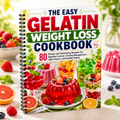 THE EASY GELATIN WEIGHT LOSS COOKBOOK - 80 Easy & Satisfying Gelatin Recipes for Appetite Control, Craving Management, Healthy Snacking & Everyday Eating (Spiral Bound)