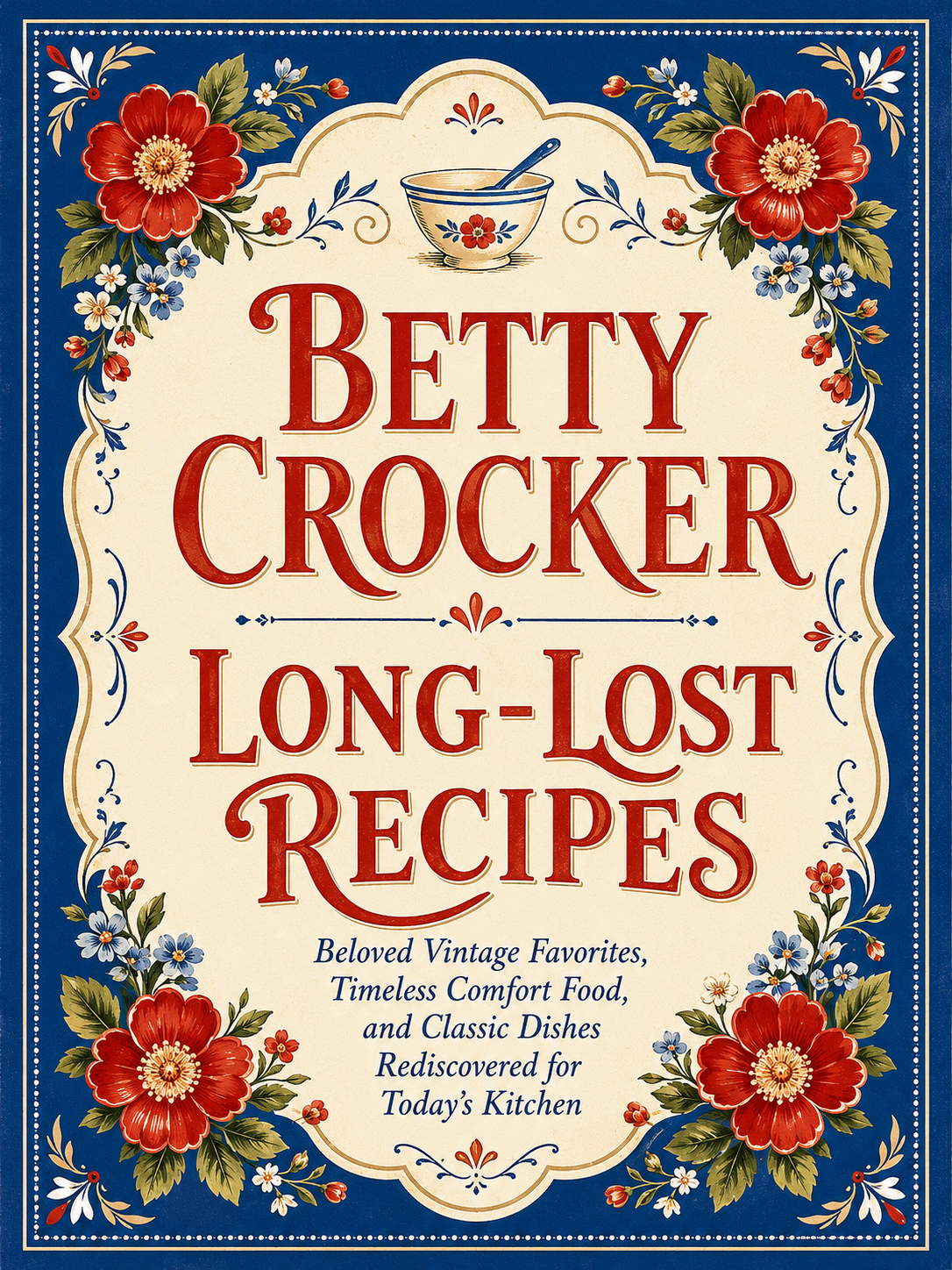 Betty Crocker Long-Lost Recipes: Beloved Vintage Recipes, Classic Comfort Food, Family Favorites, Retro Cookbook Recipes, and Timeless Homestyle Cooking for Todays Kitchen(Spiral Binding)