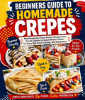 Beginners Guide to Homemade Crepes: Mouthwatering Crepe Dessert Recipes from French Classics to Sweet Modern Twists, Delicate Treats for Every Skill Level, Craving, and Celebration (Spiral Bound)