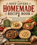 Soup Lovers Homemade Recipe Book: Flavorful Soups, Stews, Chilis, Chowders, Broths, Timeless Classics, Creative Twists, and Easy Comfort Food Recipes for Every Season (Spiral Bound)